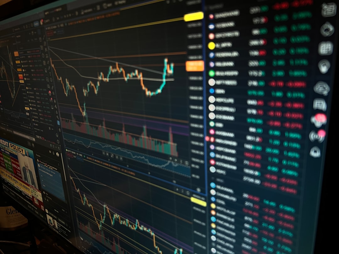 Ilustrasi: A computer screen with a bunch of data on it