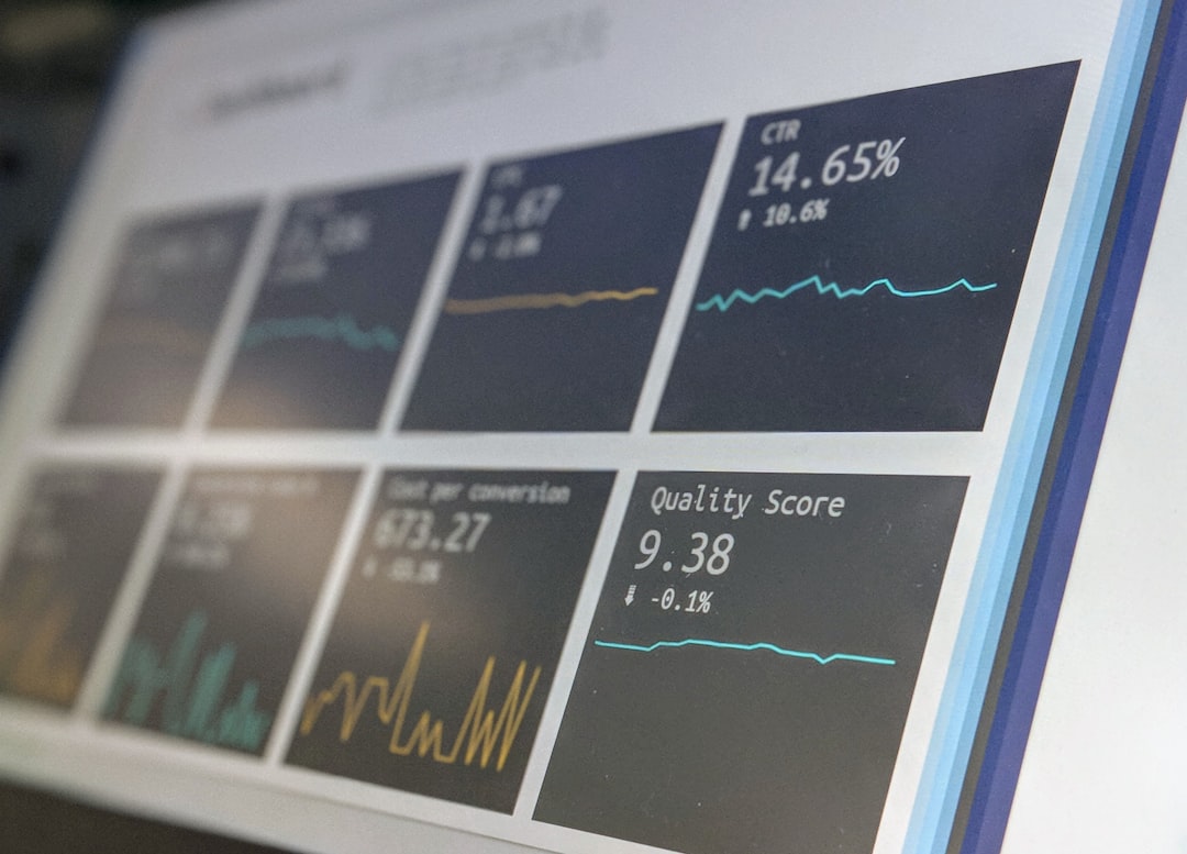 Ilustrasi: Turned on monitoring screen
